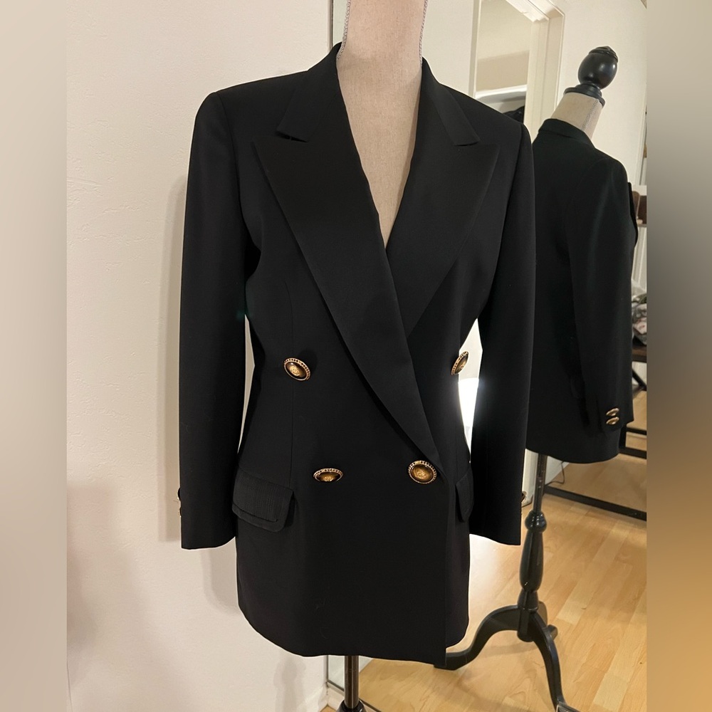Gianni Versace Black Blazer